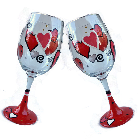IN-STUDIO EVENT-FOR THE LOVE OF VINO WINE GLASSES